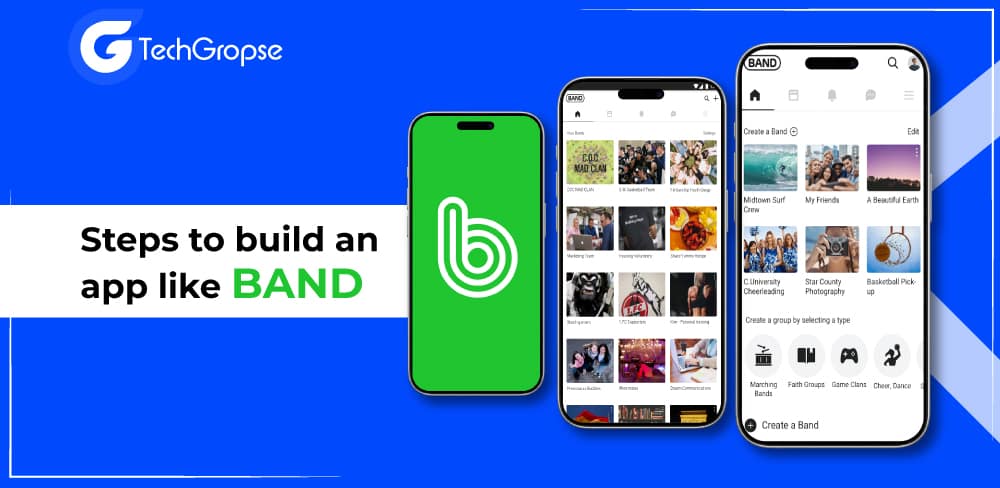 Steps to Build an App Like BAND