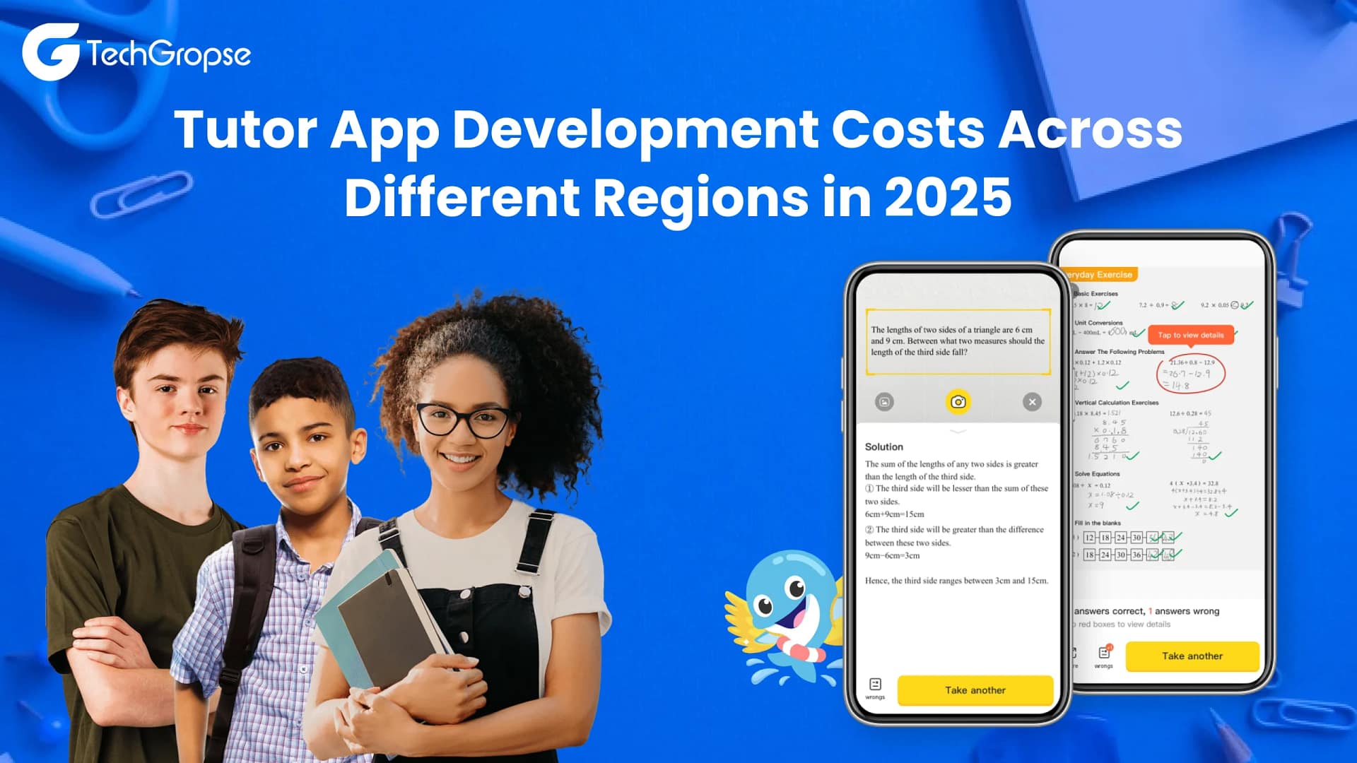 Tutor App Development Costs Across Different Regions in 2025