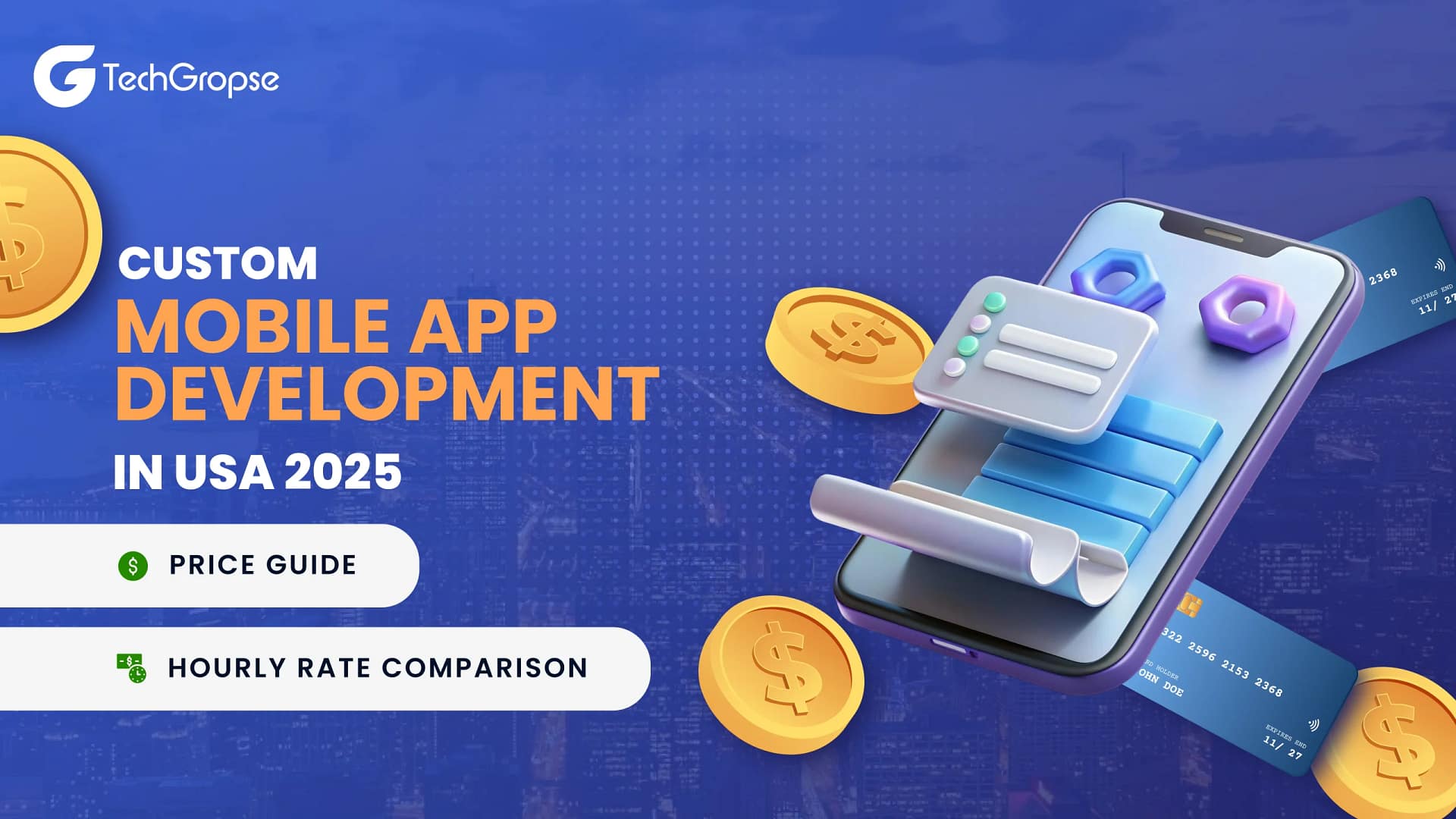 2025 Custom Mobile App Development Price Guide & Hourly Rate Comparison in USA